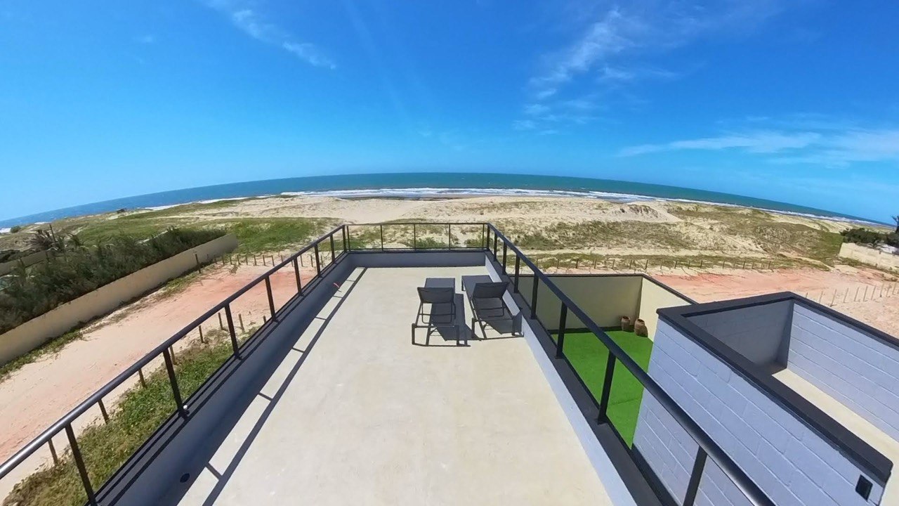 Residence Mall "Ben's House" — terraço com vista para o mar